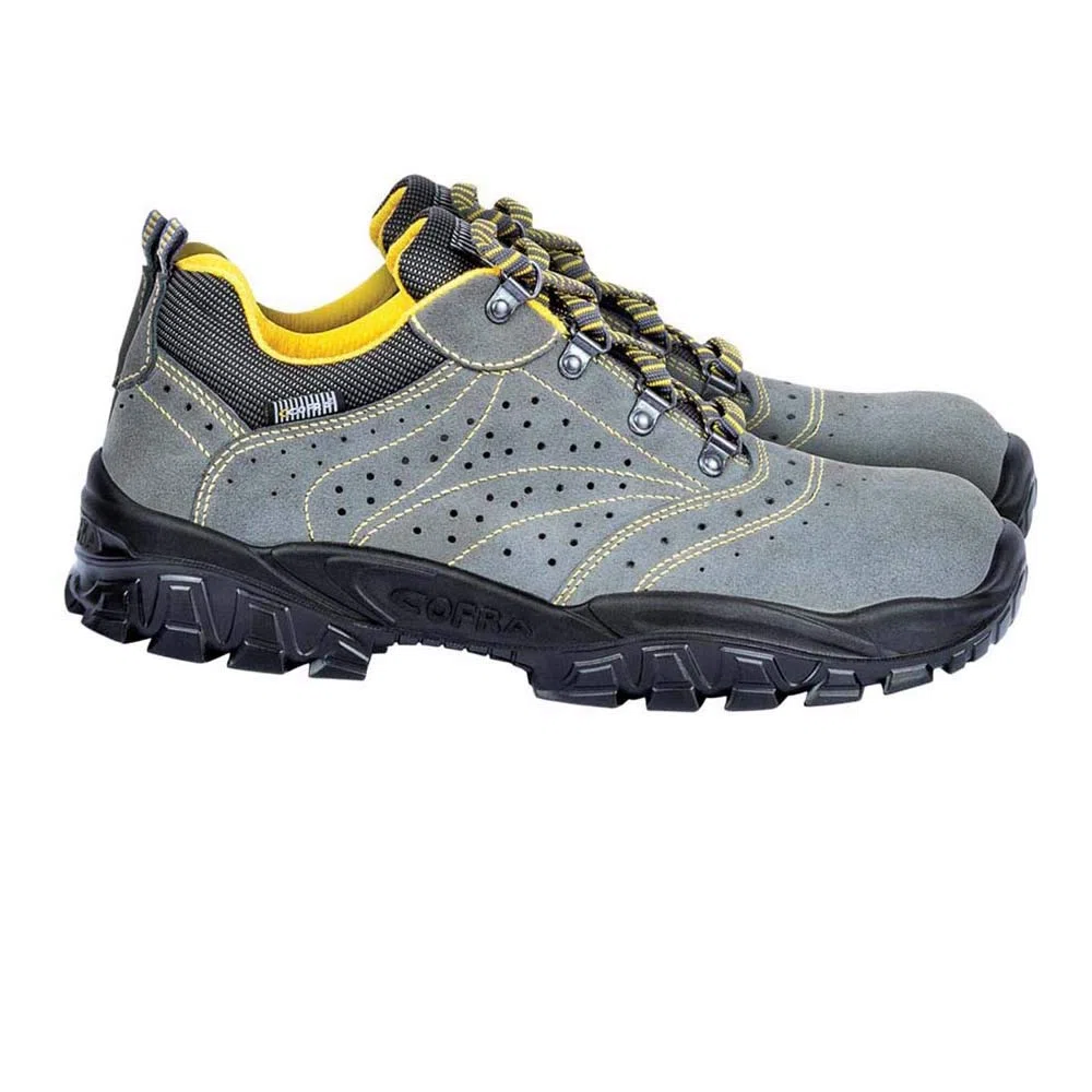 COFRA New Tigri, Zapatos de seguridad de trabajo, Gris (Grey), 38 EU