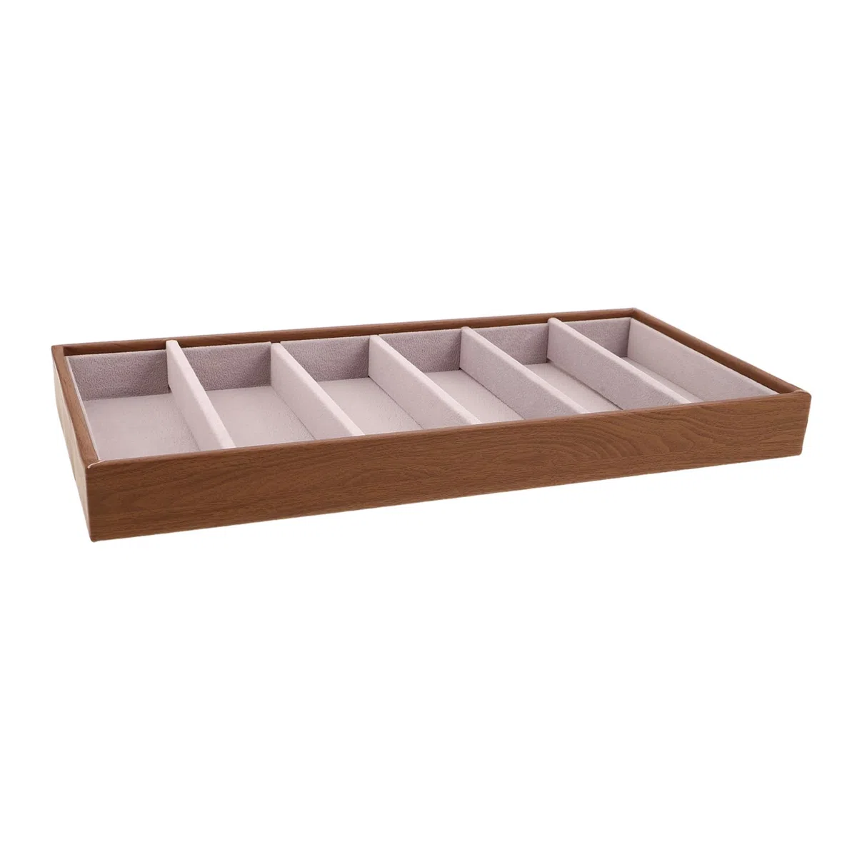 Organizador de Gafas y Joyas Multifuncional de Madera con Bandeja Rígida para Escritorio Funda Protectora para Gafas de Sol y Accesorios Resistente y Fácil de Limpiar para Hogar y
