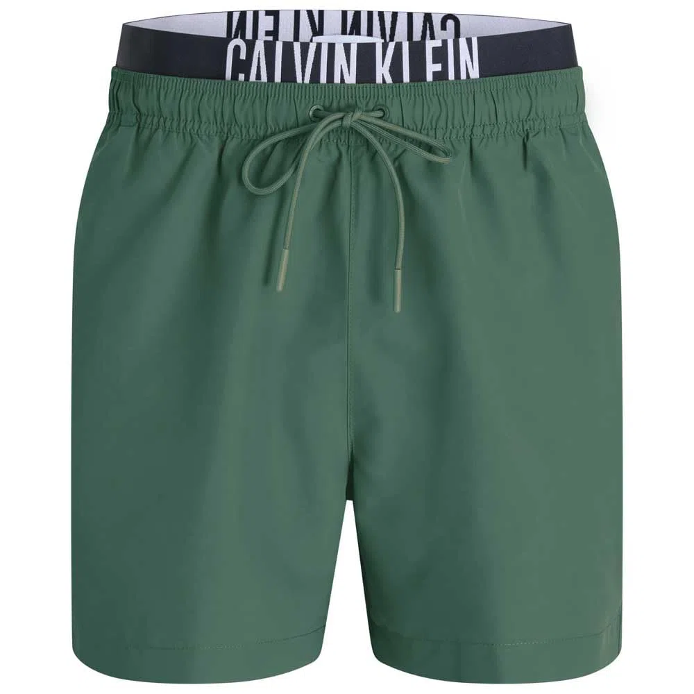 Calvin Klein Bañador Hombre Medium Double con Logotipo en la Cintura