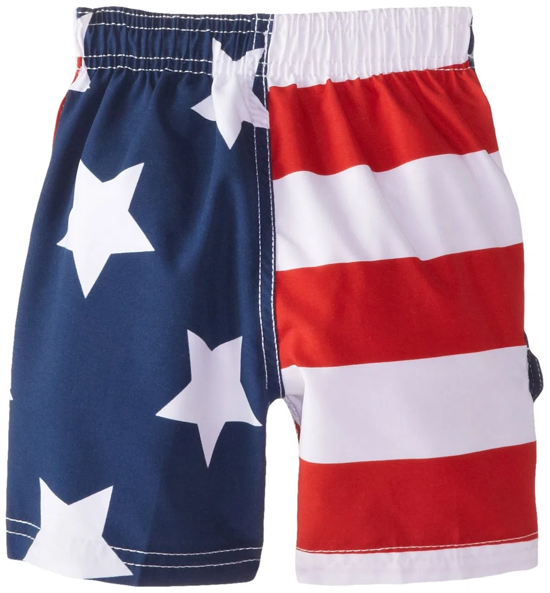 Kanu Surf Boys' American Flag Swim Trunk