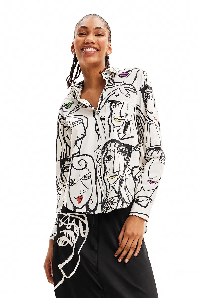 Desigual CAM_Verona Blouse Mujer