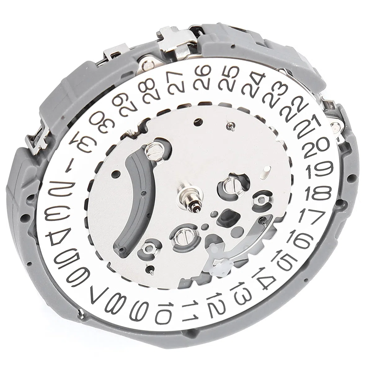 AMONIDA Pieza de Reparación de Cuarzo de Repuesto de Movimiento de Reloj VK63 con Batería para Entusiastas de la Reparación de Relojes Diseño de Aleación Duradera