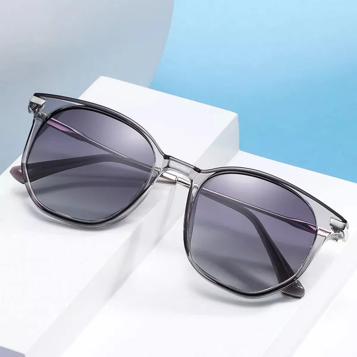 Gafas de sol de los hombres de las señoras universales polarizadas simples gafas de sol ropa
