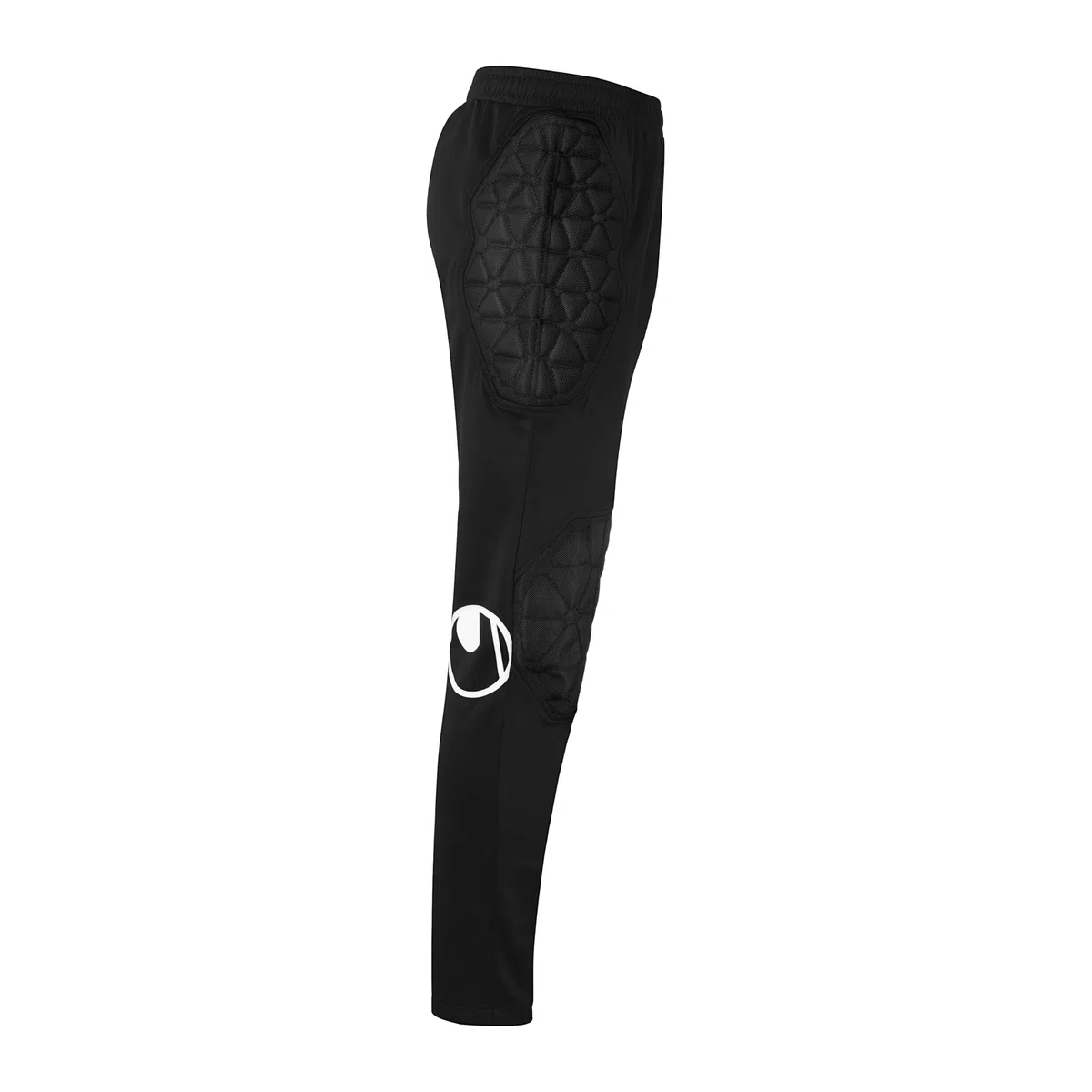 uhlsport Anatomic Kevlar Pantalones de Portero: Pantalones de Portero de fútbol con Acolchado en Rodillas y Caderas, Resistentes a la abrasión, con Cintura elástica y cordón Ajustable