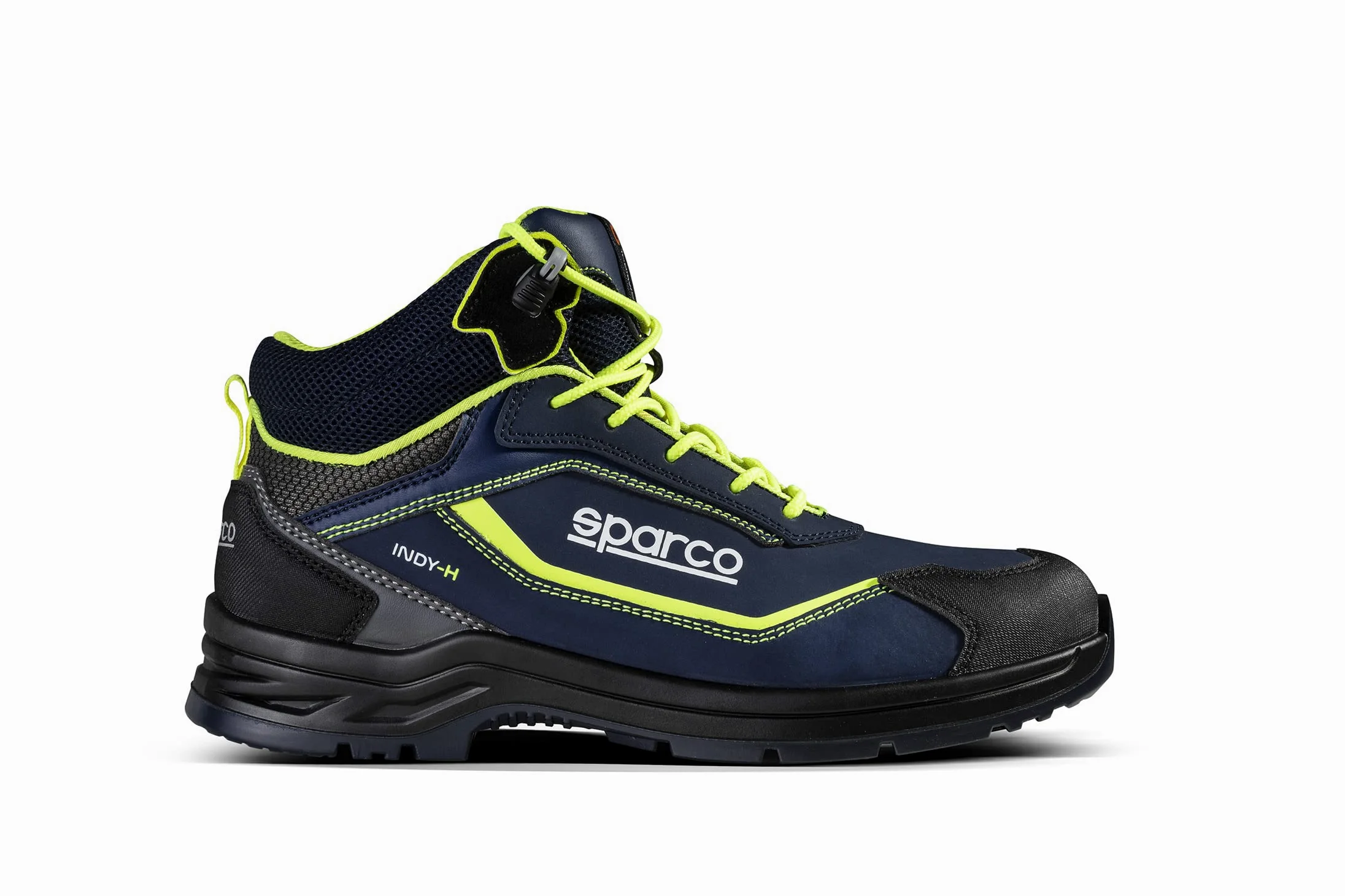 Sparco - Indy Richmond ESD S3S SR FO LG - Calzado de seguridad para hombre y mujer - Calzado de trabajo antideslizante y resistente - Calzado de seguridad para todas las condiciones de trabajo - EU 44