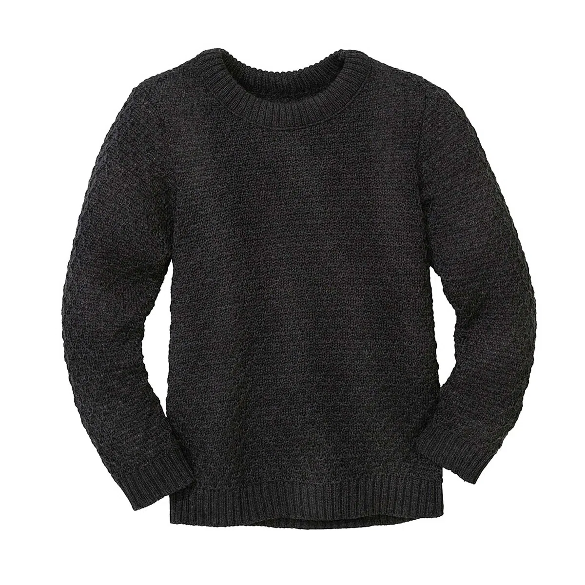 Disana Aran Jersey para niños – 100 % merino orgánico – transpirable y cálido – Unisex talla 86 – 140 – sostenible y justa – ideal para días fríos gracias al tejido esponjoso – Fabricado en Alemania