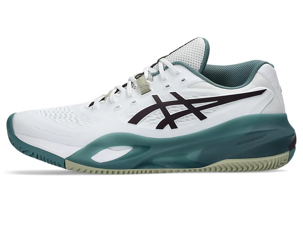 Asics Gel-Resolution X Clay White/Dark Aubergine ZapatillasHombre