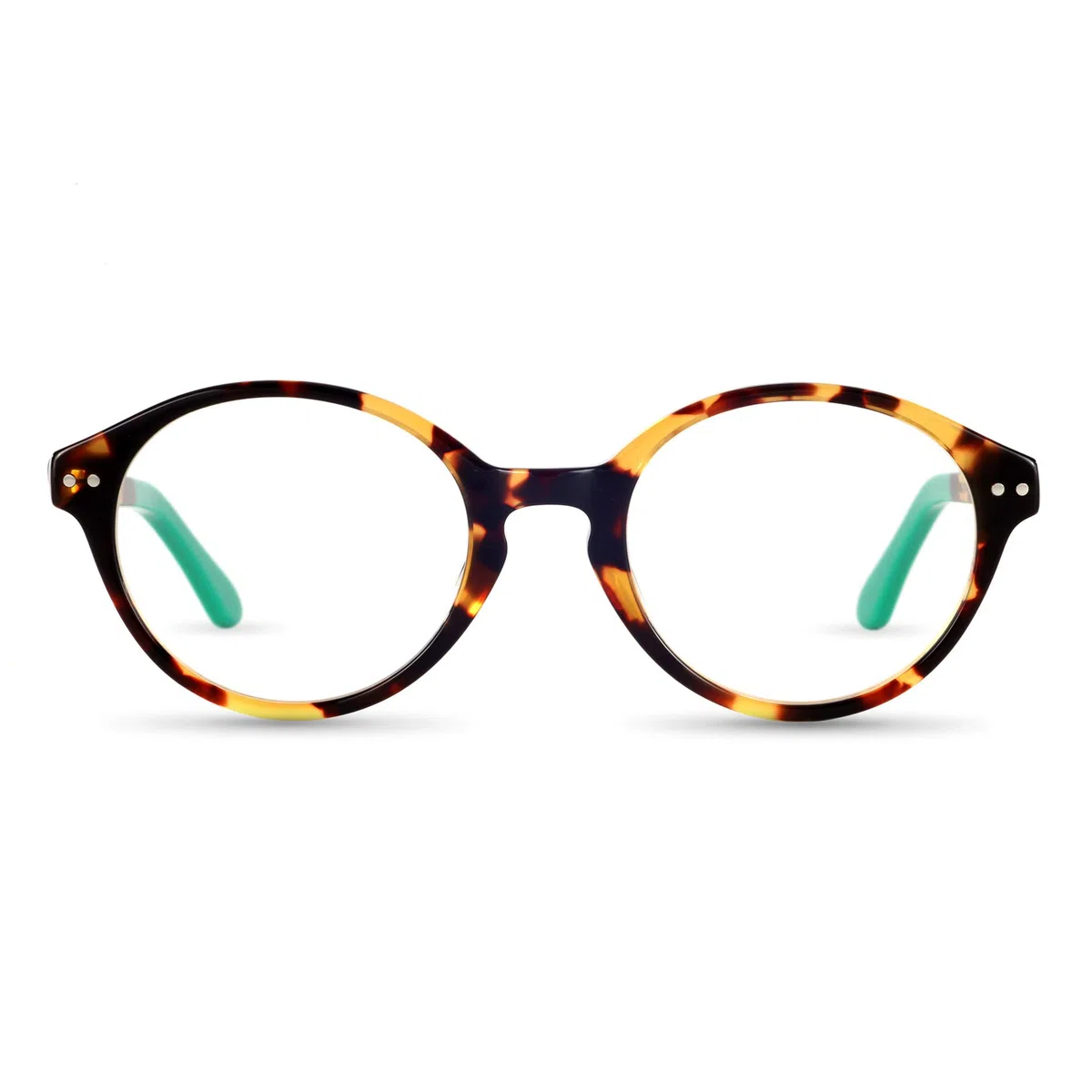 Gafas infantiles con protección contra la luz azul, sin graduación, protección UV400, unisex, para niños y niñas, lentes intercambiables, material robusto, modelo Tiger