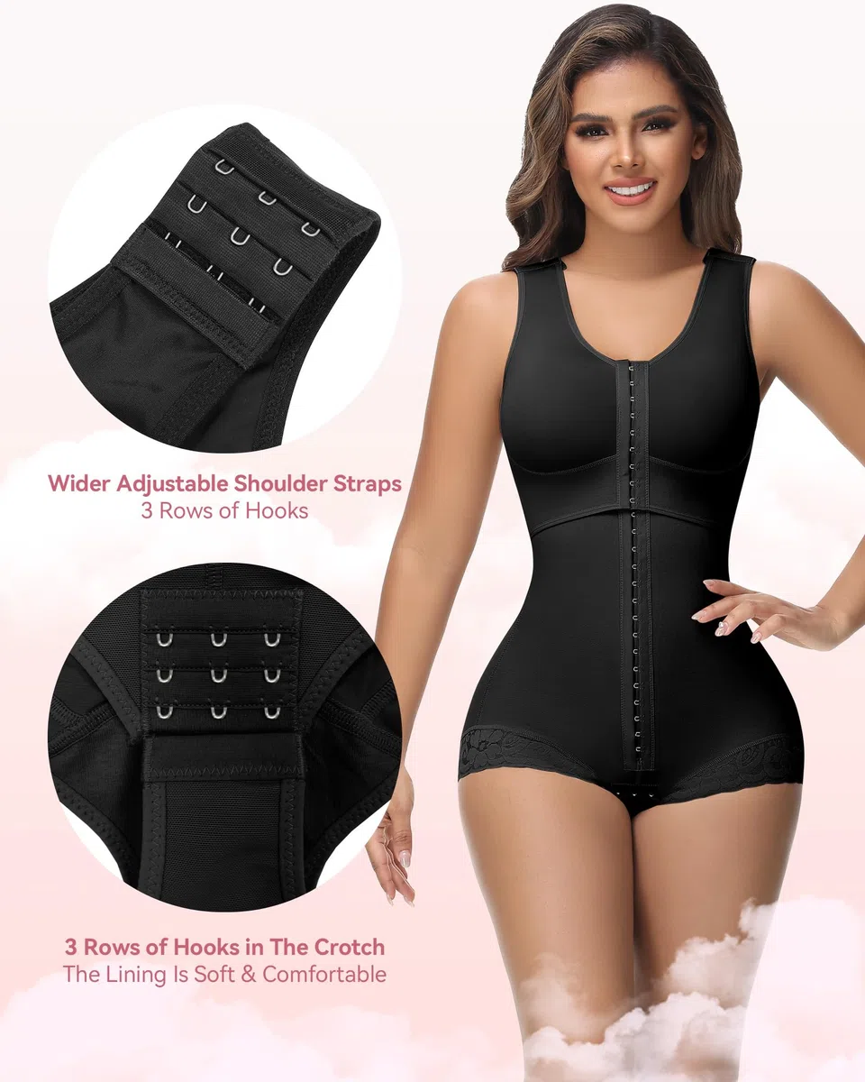 SHAPSHE Fajas Colombianas Moldeadoras BBL Post Cirugía Etapa 2/3 Moldeadora de cuerpo Control de abdomen Prendas moldeadoras de alta compresión