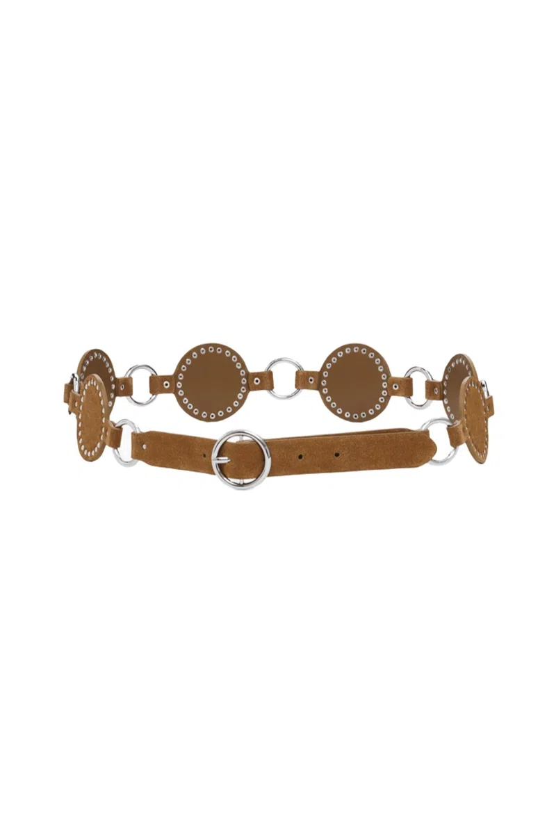 Desigual Nova Camel Belt Mujer (Pack de 1)