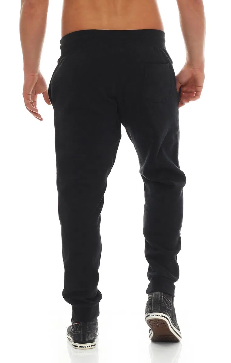 Nike AW77 FLC Cuff PT-Air HTG - Pantalón para Hombre, Color Negro/Blanco, Talla XL