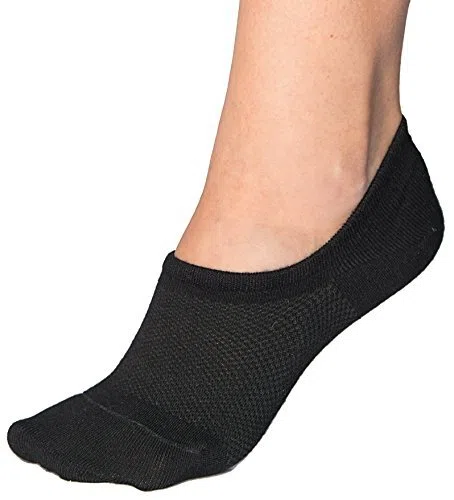 bam&bü - Calcetines para mujer (3 unidades), color negro