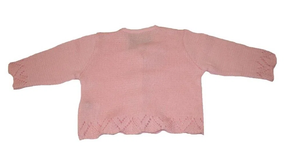 Trend-Promotion Austria Chaqueta de Punto Color Rosa para niña (Tallas 98 – 164 Rosa 9 años