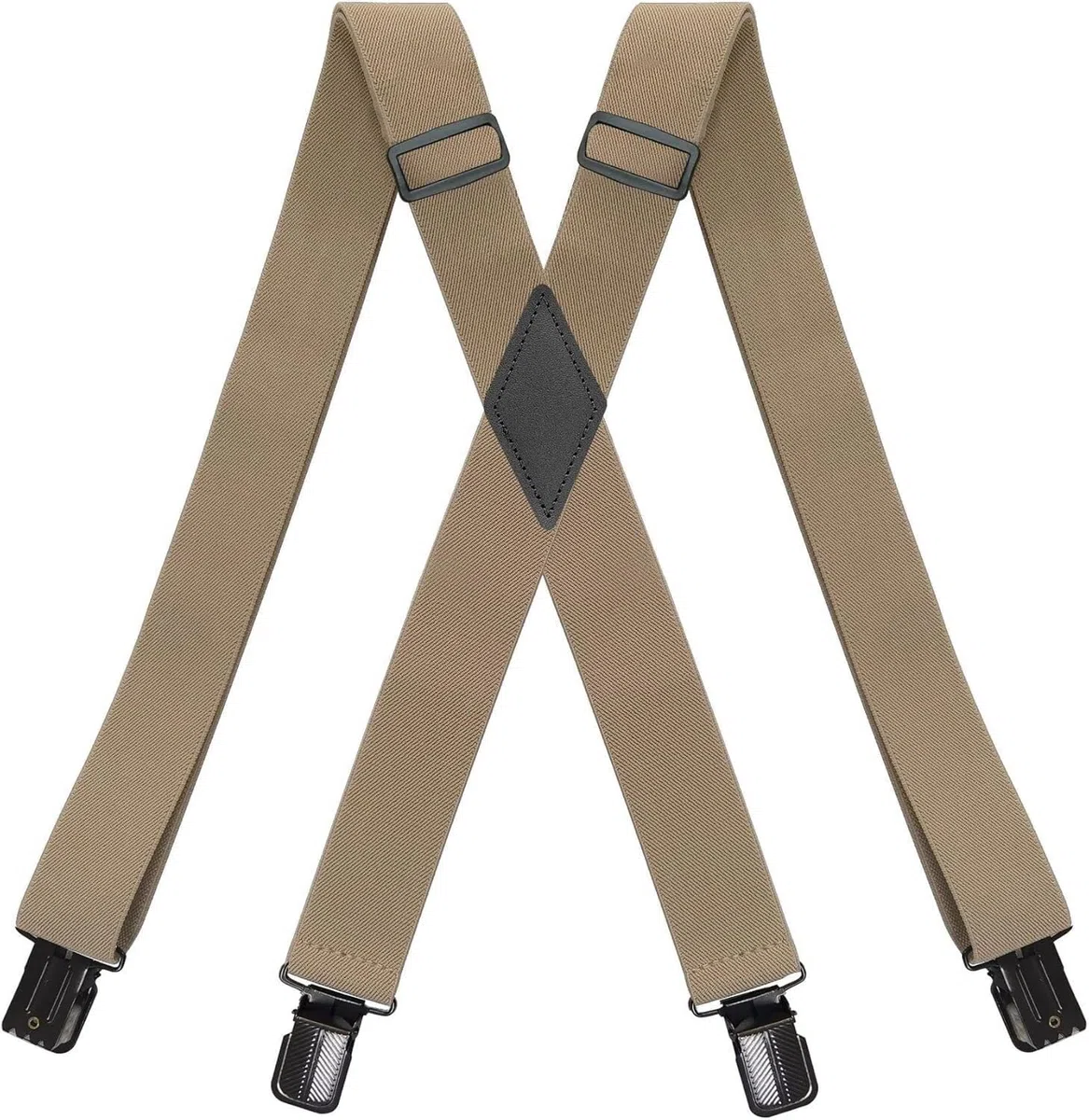 Tirantes, accesorio imprescindible for hombre, ajustable de alta elasticidad con 4 clips en forma de X
