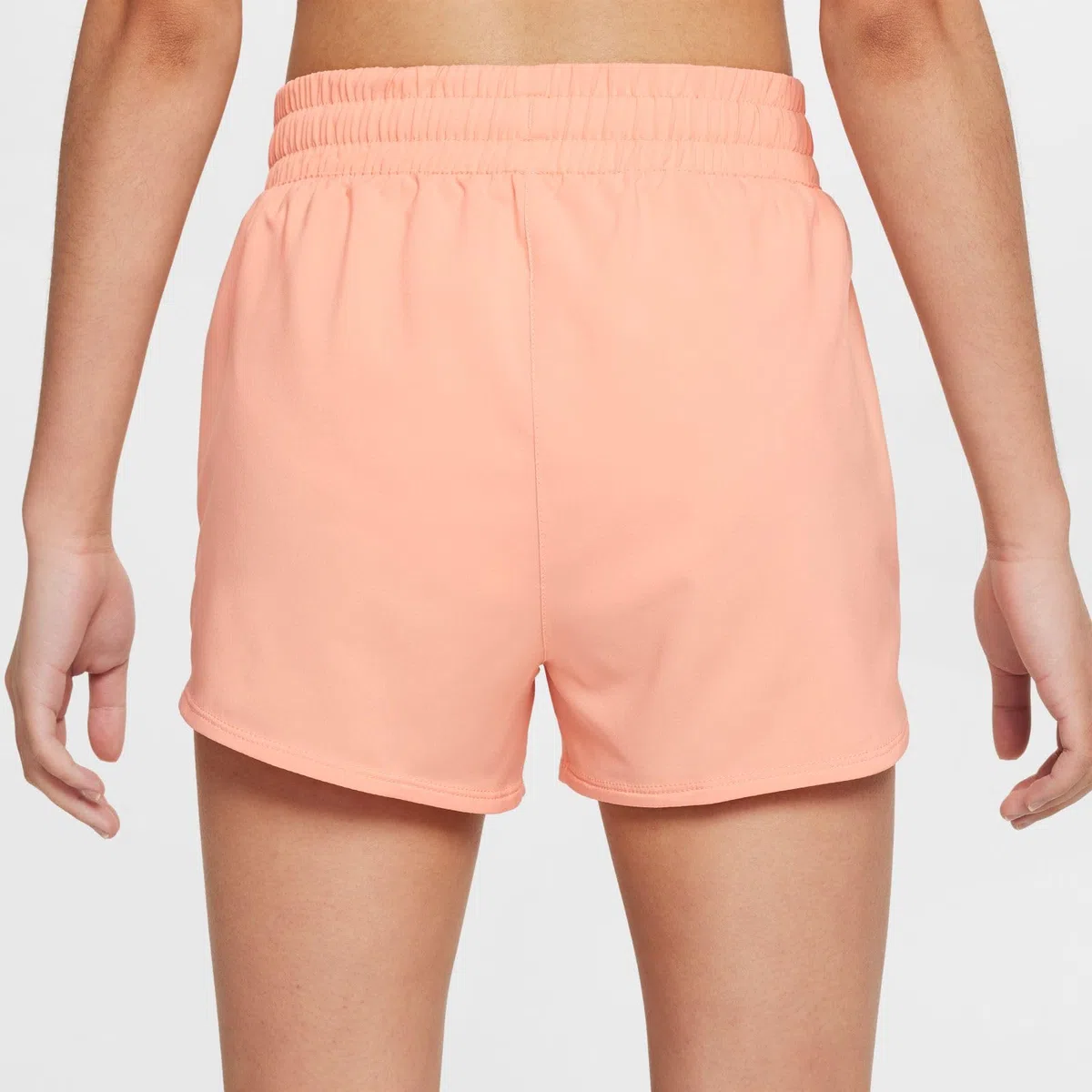 NIKE One Dri-fit Web-trainingsshorts Mit Hohem Bund Für Ältere Kinder (Mädchen) - Dri-FIT - Pantalones Cortos de Entrenamiento de Tiro Alto para niños Mayores (niñas) Niñas
