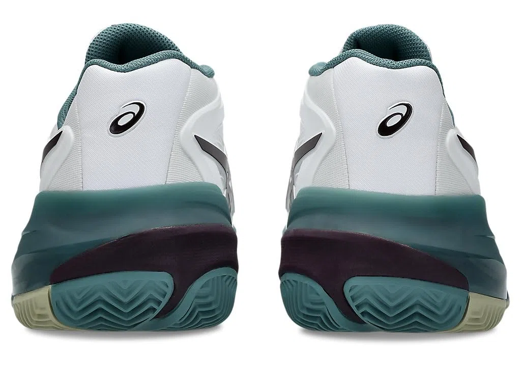 Asics Gel-Resolution X Clay White/Dark Aubergine ZapatillasHombre