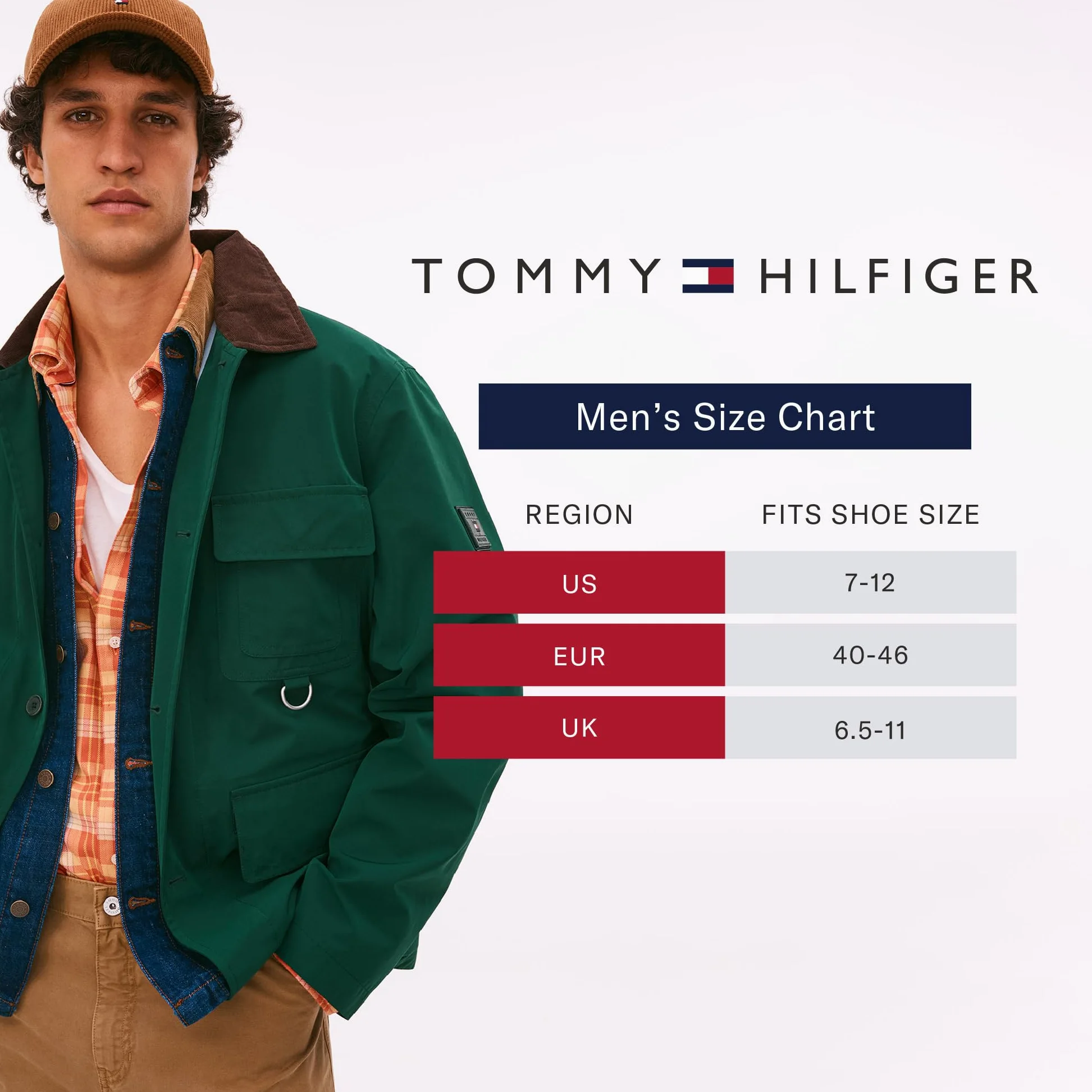 Tommy Hilfiger Calcetines invisibles para hombre, paquete de 10 calcetines tobilleros de mezcla de algodón para hombre, forro de corte ultra bajo para mocasines y tenis