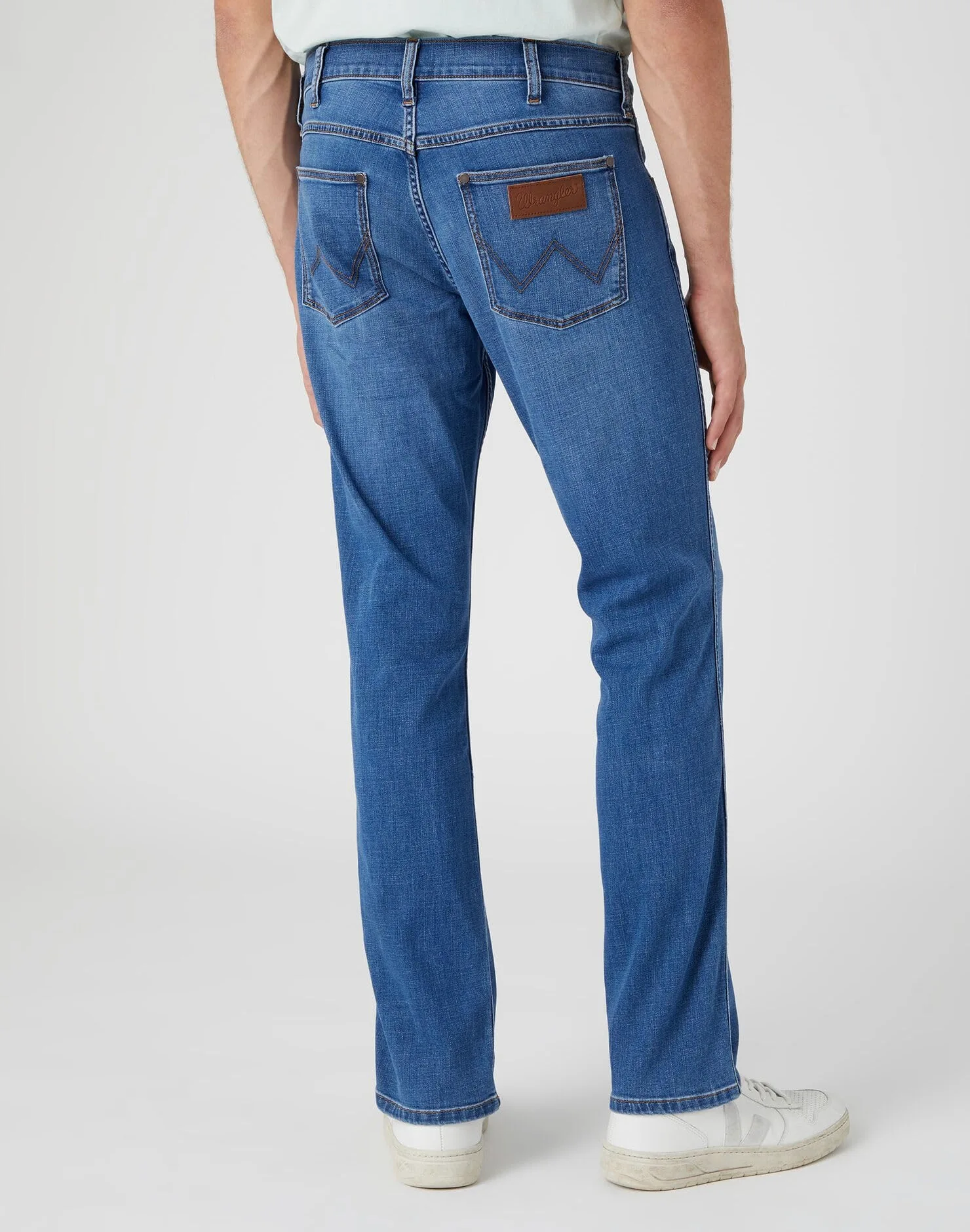 Wrangler - Jeans Hombre - Corte Recto Regular - Greensboro - Black Back