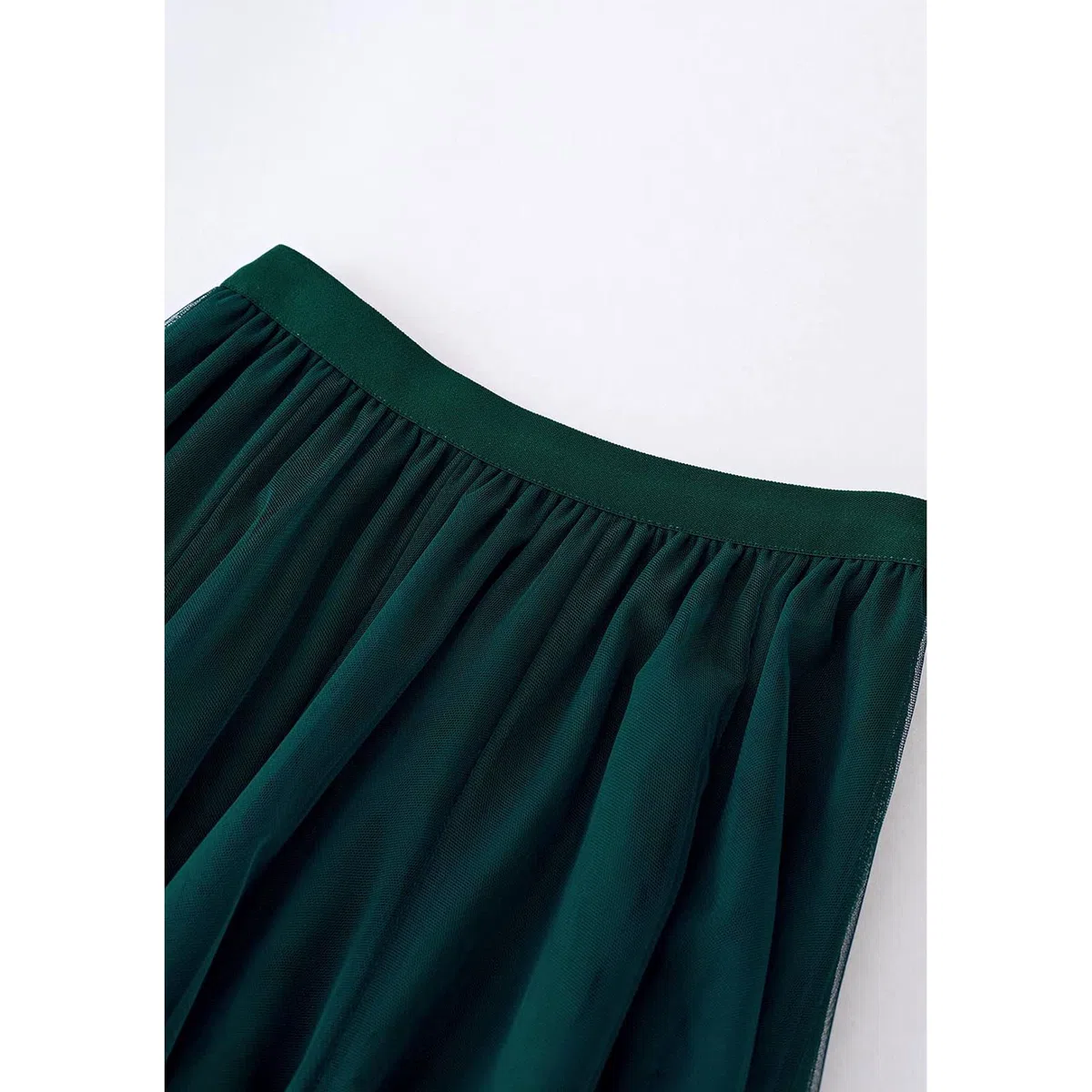 Chicwish Falda Larga para Mujer, Color Lila, Crema, Gris, Rosa/Negro, Multicapa de Malla, Ballet, Ballet, tutú, Falda Larga en línea A