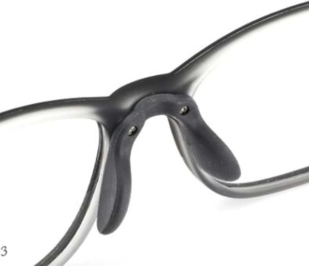 Almohadillas nasales para gafas Almohadillas nasales for gafas, accesorios for gafas Almohadillas nasales de silicona rosa for gafas de repuesto Almohadillas nasales de plástico con forma de U for gaf