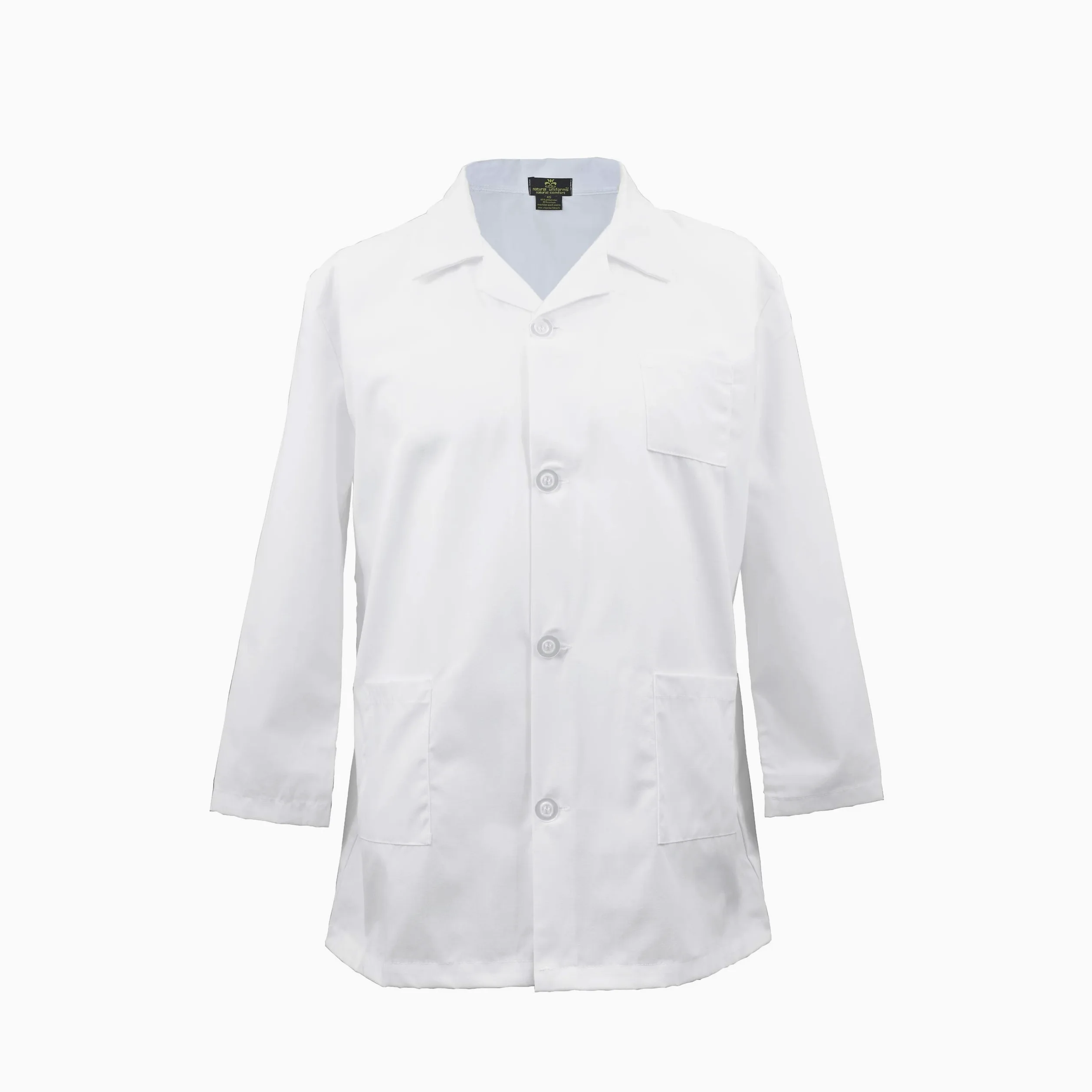 Natural Uniforms niño Bata de laboratorio 43687 6pk blanca