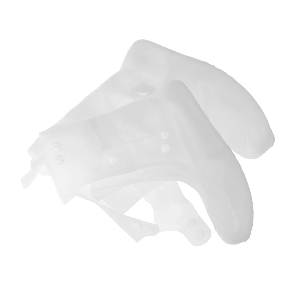 Uonlytech 2 Pares Fundas Impermeables para Zapatos Antideslizantes Cubrezapatos Reutilizables de Silicona Gruesa para Hombre y Mujer Protección para Lluvia y Viaje Talla