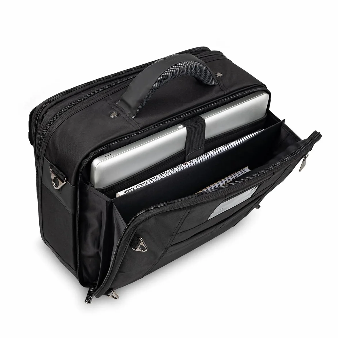 ELITE BAGS Doctor´S Bolsa del médico (Gris-Negro) | Sistema de transporte integrado y plegable; bolsillos modulares extraíbles, ampullarium