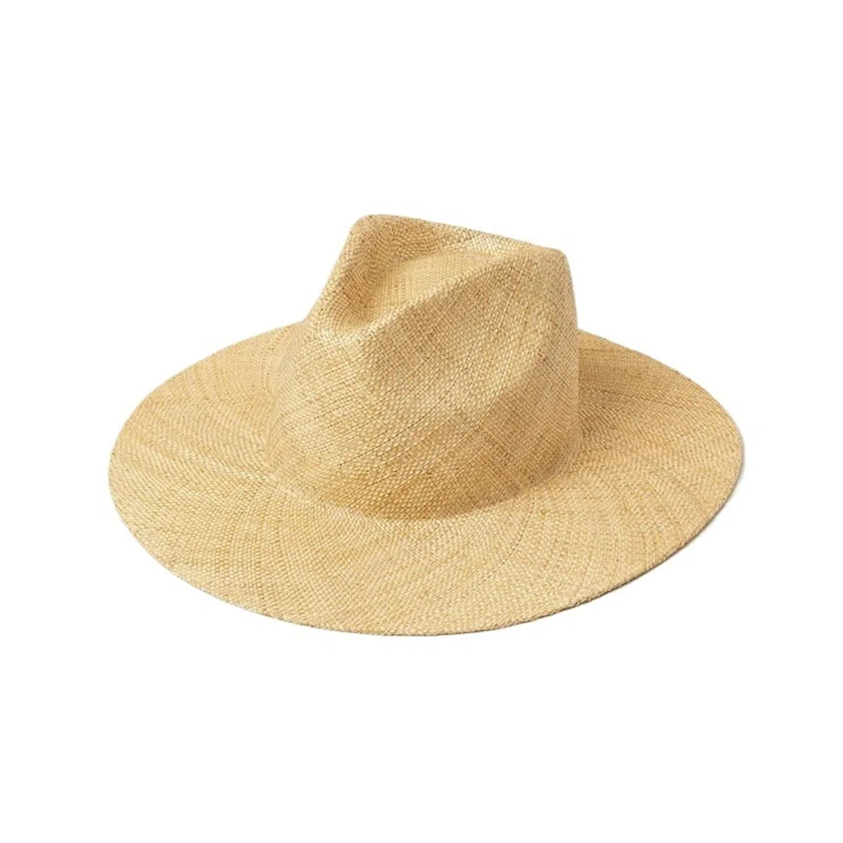 Sombrero Paja Sombrero Fedora de Paja ala Ancha Trenza Fina Hierba Preciosa Verano for Mujer Moda Jazz Playa Panamá Kentucky Derby | Natural
