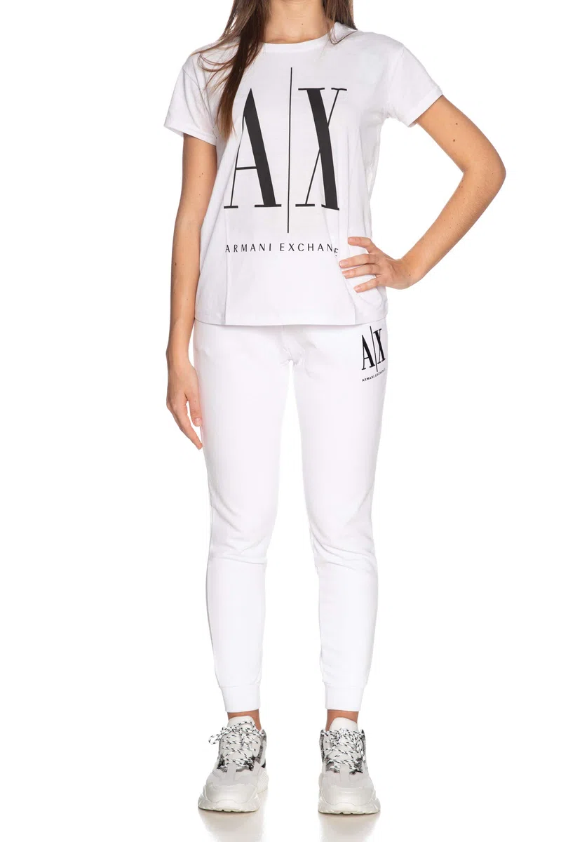 Armani Exchange Icon Project Jogger - Pantalones de Deporte Mujer