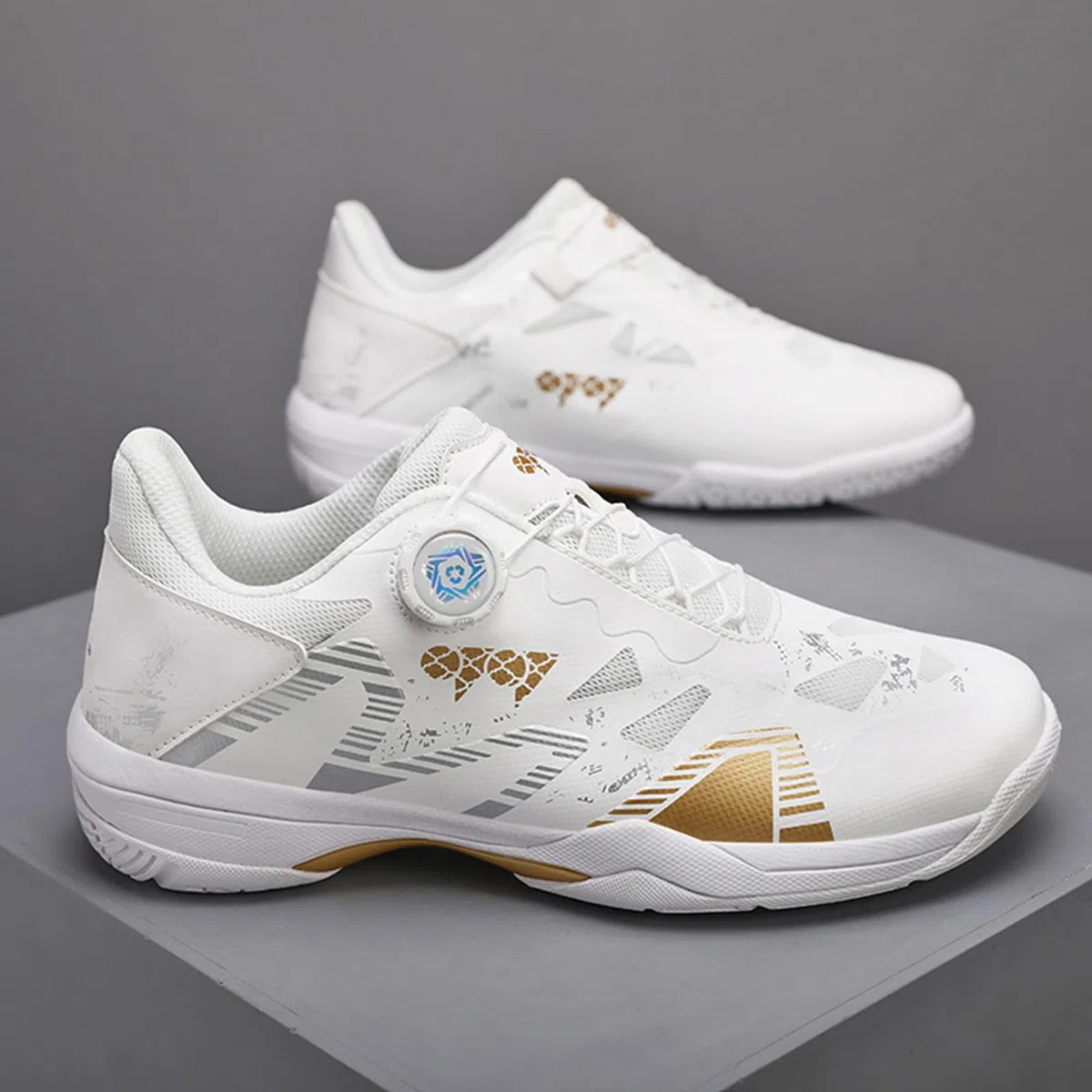Zapatillas de bádminton para hombre y mujer, acentos culturales, forro transpirable