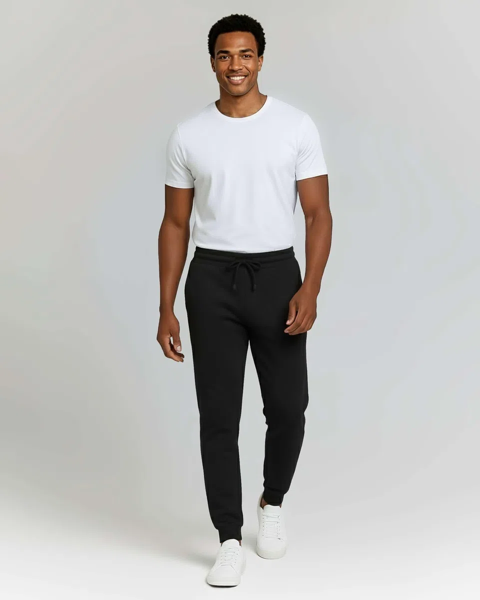 Real Essentials Tapered - Pantalones Deportivos Hombre