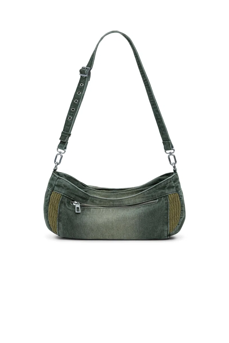 Desigual bolso de hombro bolso bandolera Donosti Bravo Hand Bag Kaki caqui