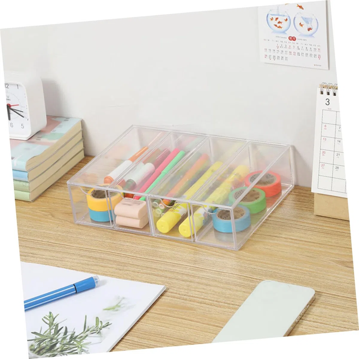 ibasenice Caja Expositora de Gafas de PS Transparente 2 Unidades, Diseño Simple para Almacenar y Exhibir Gafas en Tiendas o Escaparates