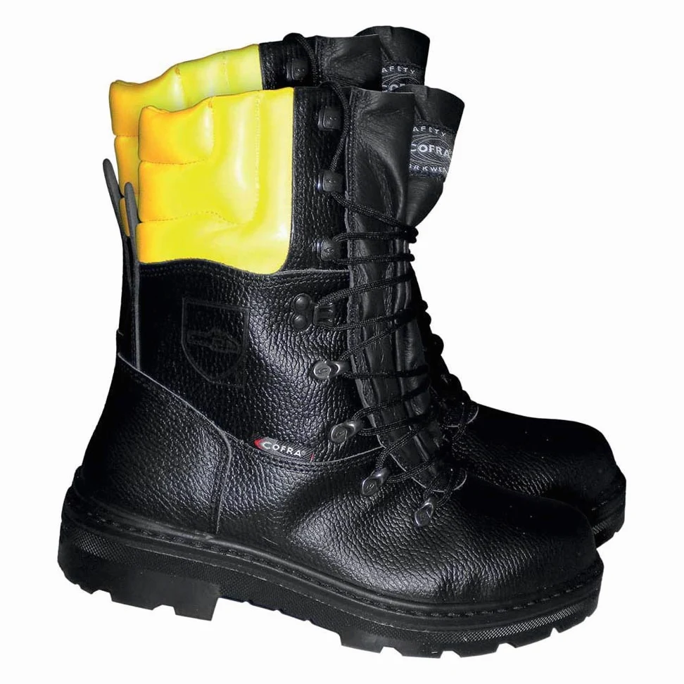 Cofra, Woodsman BIS Botas resistentes a cortes resistentes para trabajadores forestales, 43, Negro
