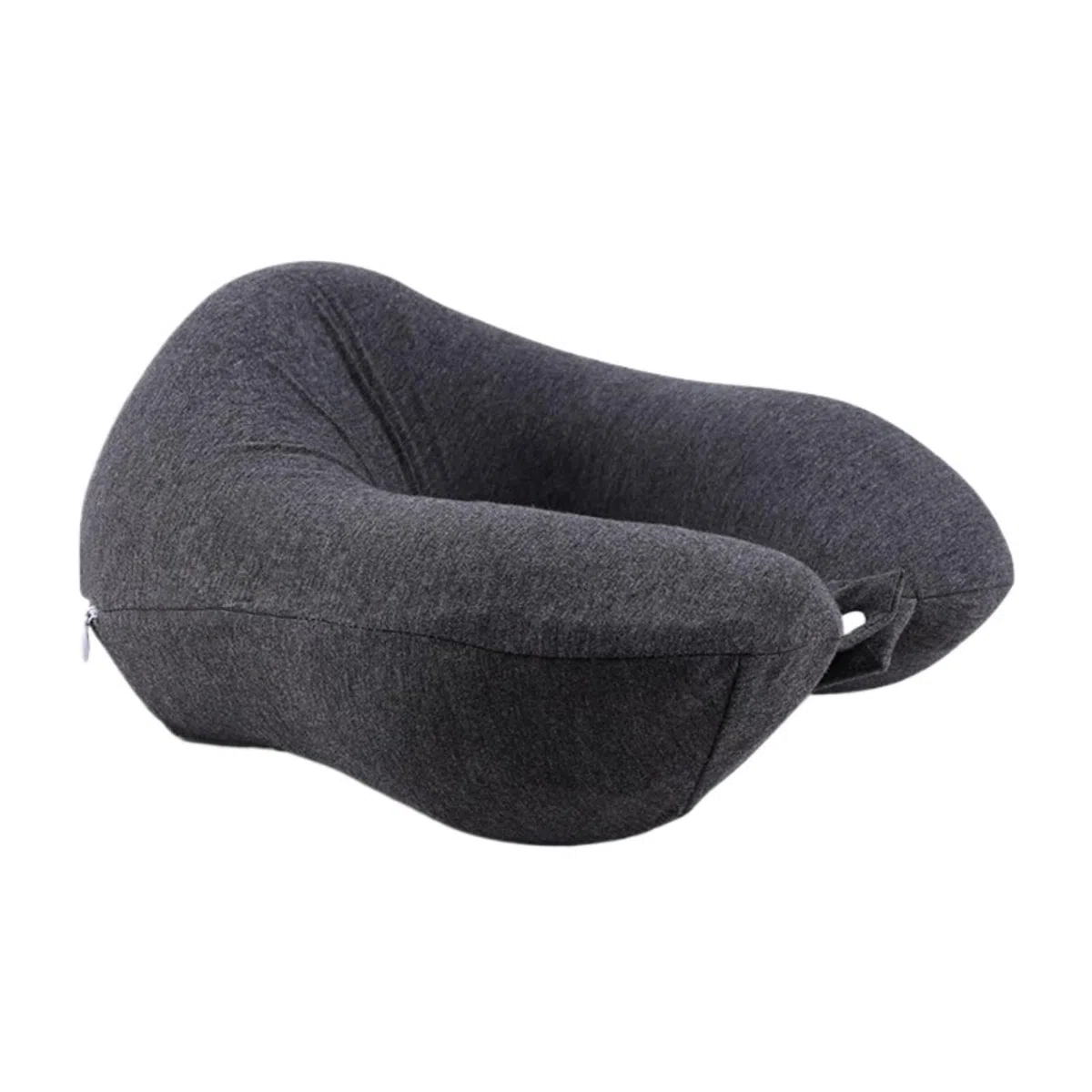 Almohada Viaje Relajarse Almohada De Látex For El Cuello, Ideal For Viajes Largos Ergonómica Oficina(Black)