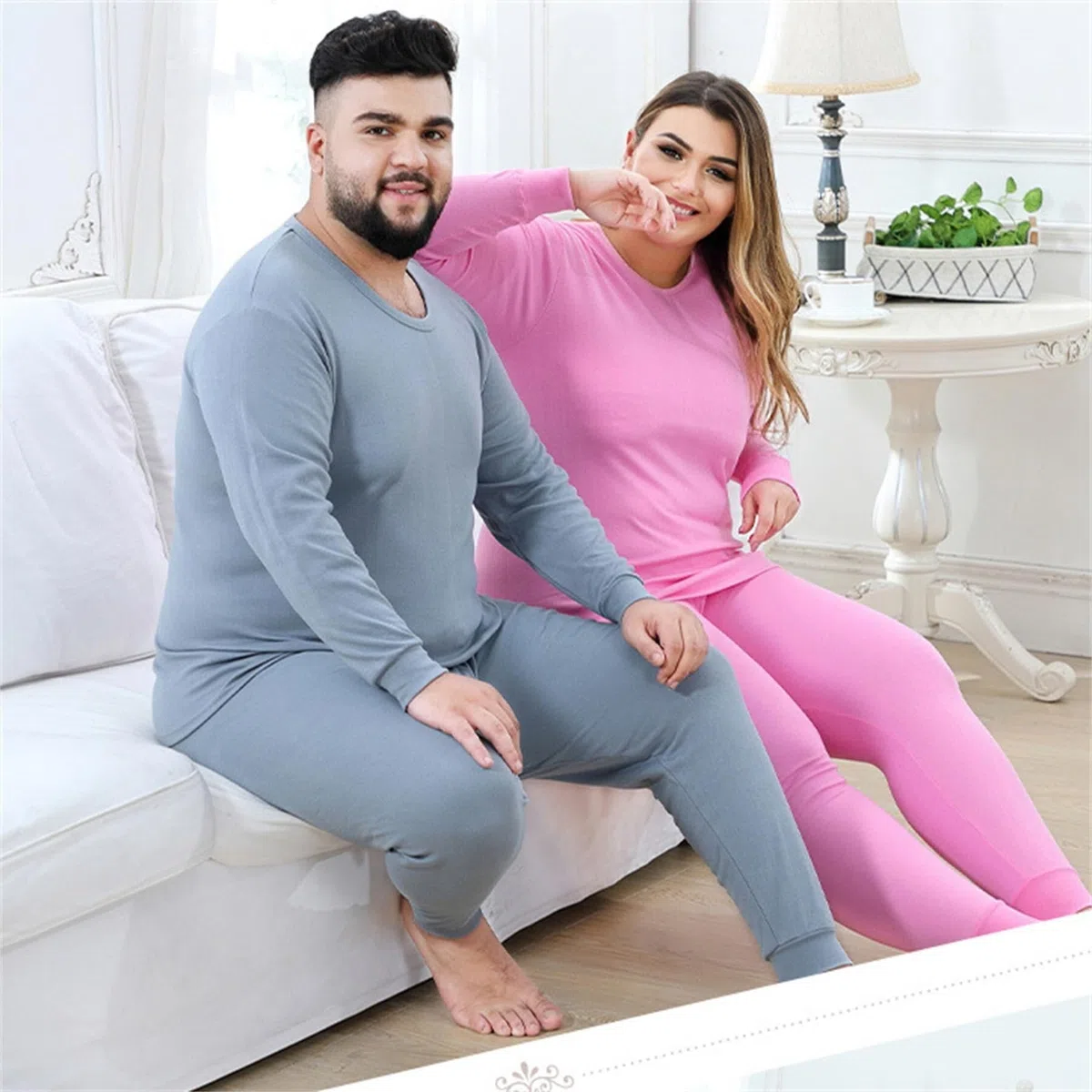 Conjunto térmico de ropa interior for hombre, capa base térmica de invierno