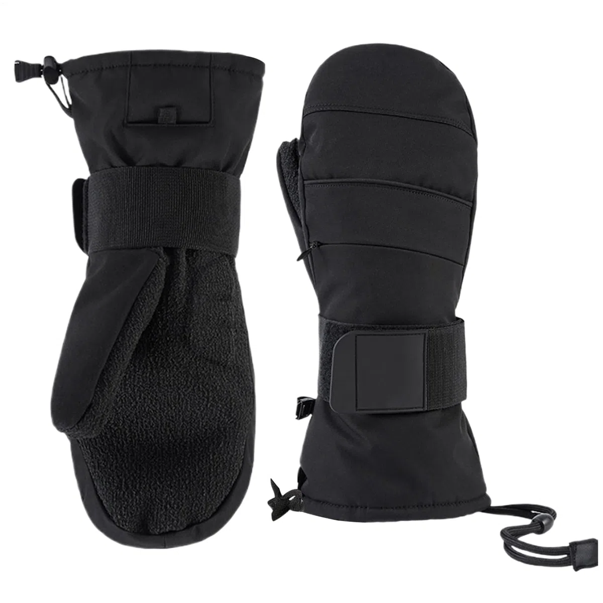 Guantes de invierno para pantalla táctil, con protector de muñeca, guantes de ciclismo con forro polar, para hombre, motocicleta, esquí, nieve, ciclismo, snowboard