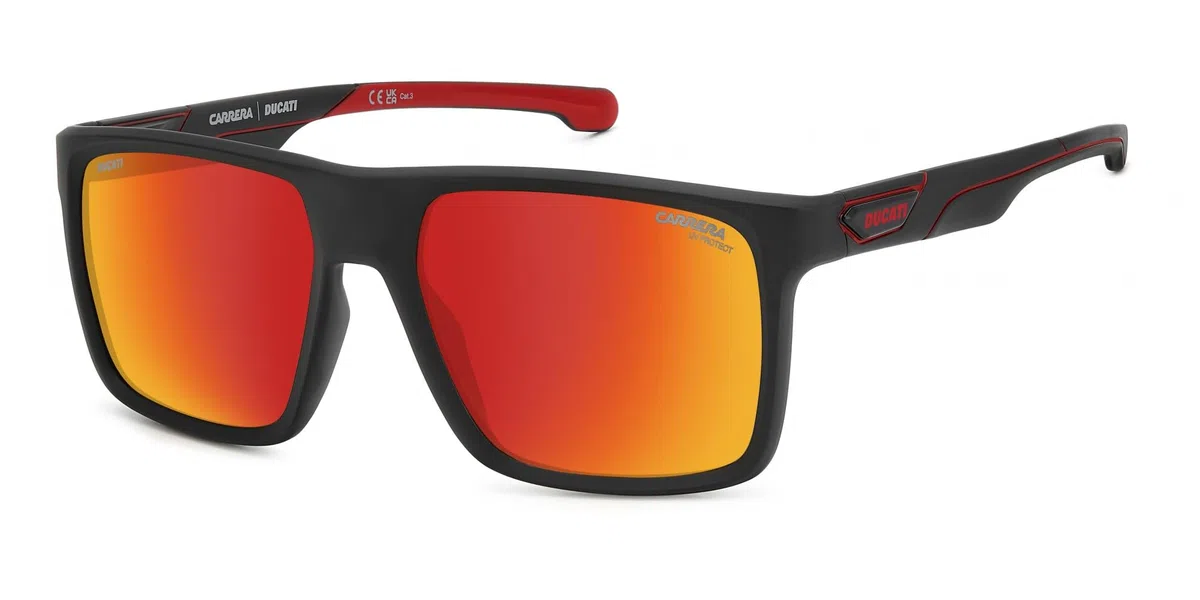 Carrera Ducati Gafas de Sol CARDUC 049/S MATTE BLACK/RED MULTILAYER 57/18/140 hombre