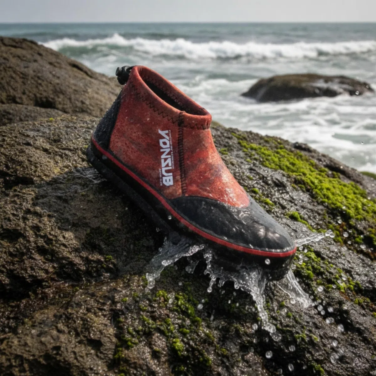 rockible Zapatos Pesca Antislizamiento Escarpín Resisn Zapatos con Suela Fieltro para Pescadores, Verde, Color to 12, Numeric_37
