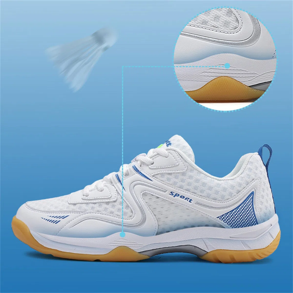Zapatos De Bádminton Hombres Mujeres Zapatos De Tenis Y Squash Zapatos Antideslizantes para Canchas Deportivas para Interiores Y Exteriores
