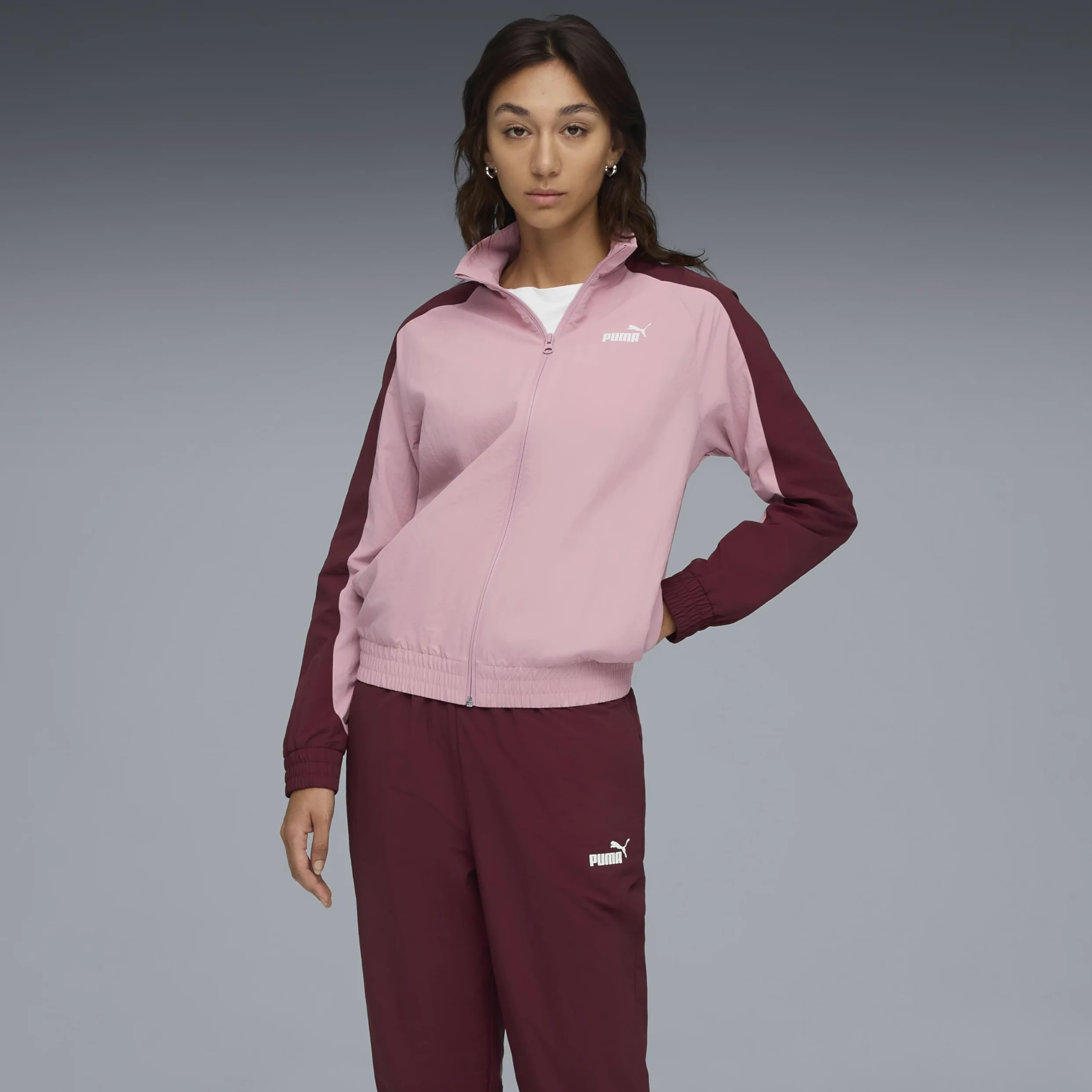 PUMA Woven Tracksuit Cl Trajes tejidos Mujer (Pack de 1)