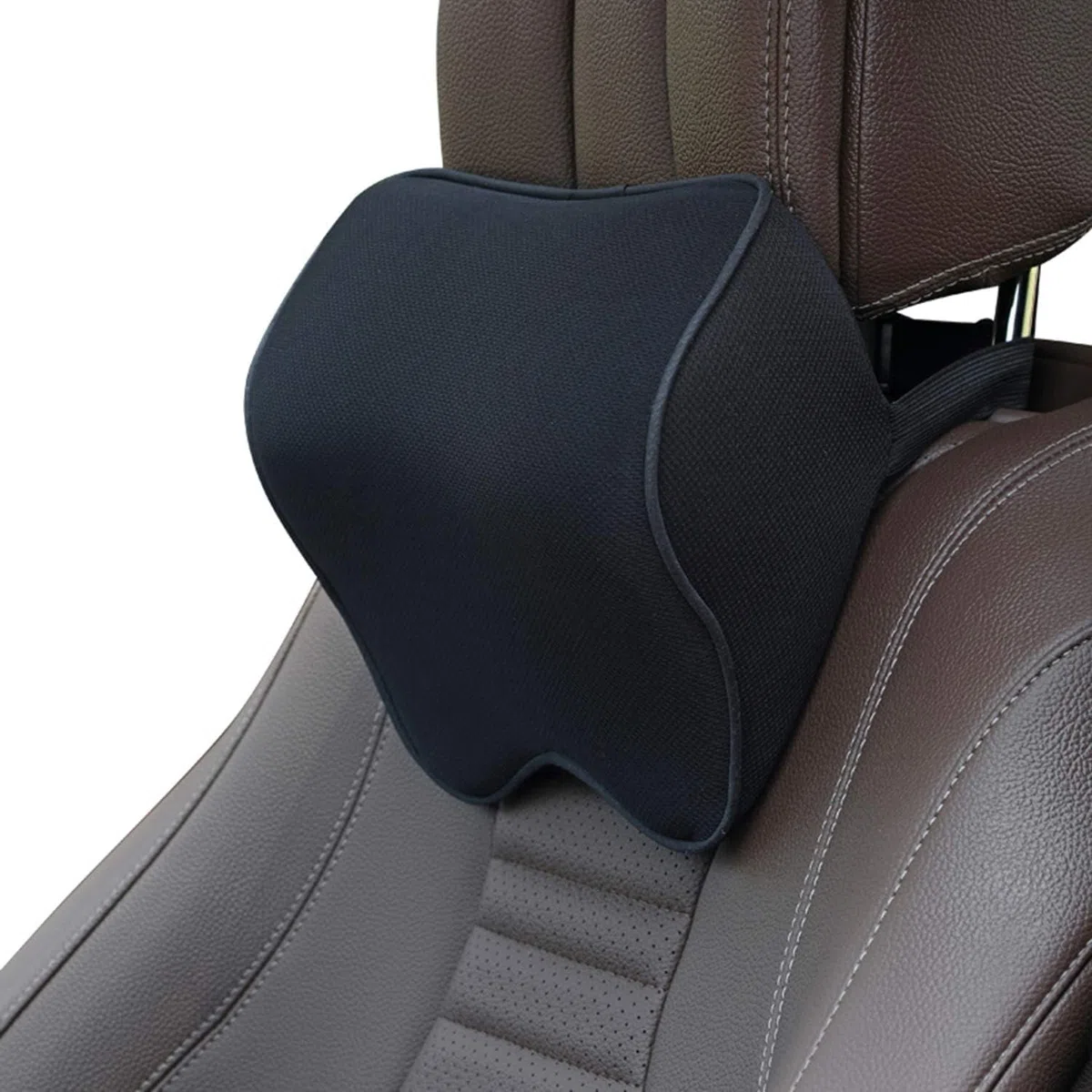 Almohada para Cuello para Audi Q6 e Tron AB 2022 | Cojín Ergonómico de Espuma Viscoelástica para Asiento de Auto Transpirable Soporte Cervical 2piezas