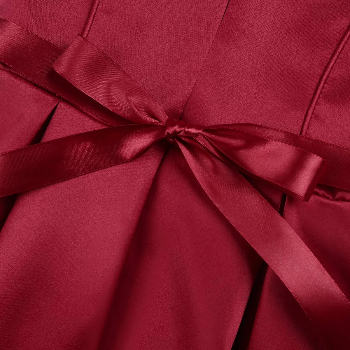 Vestido de niña con Hombros Inclinados para Dama de Honor Boda