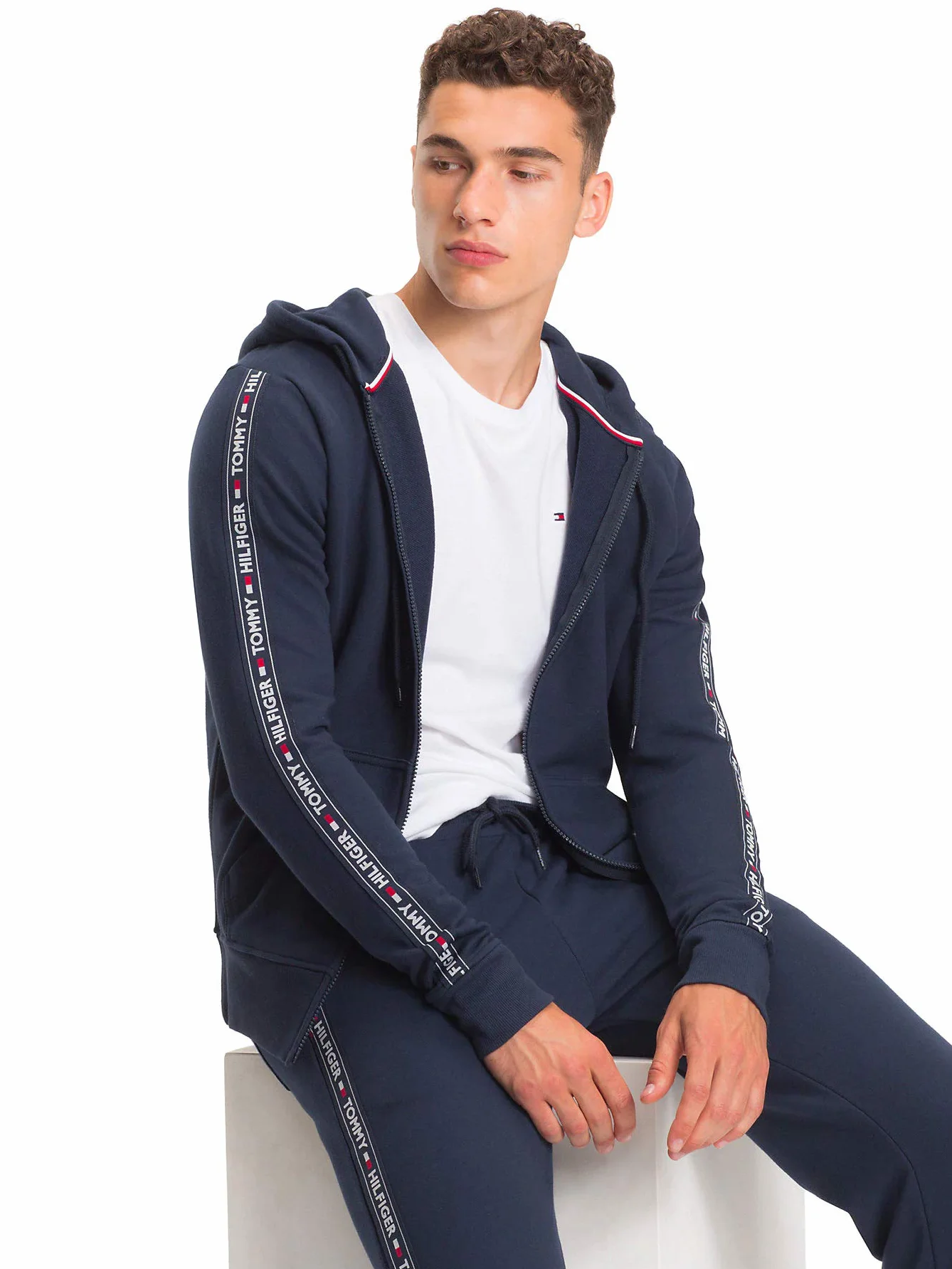 Tommy Hilfiger Pantalón de Chándal Hombre Track Pant Hwk Regular Fit