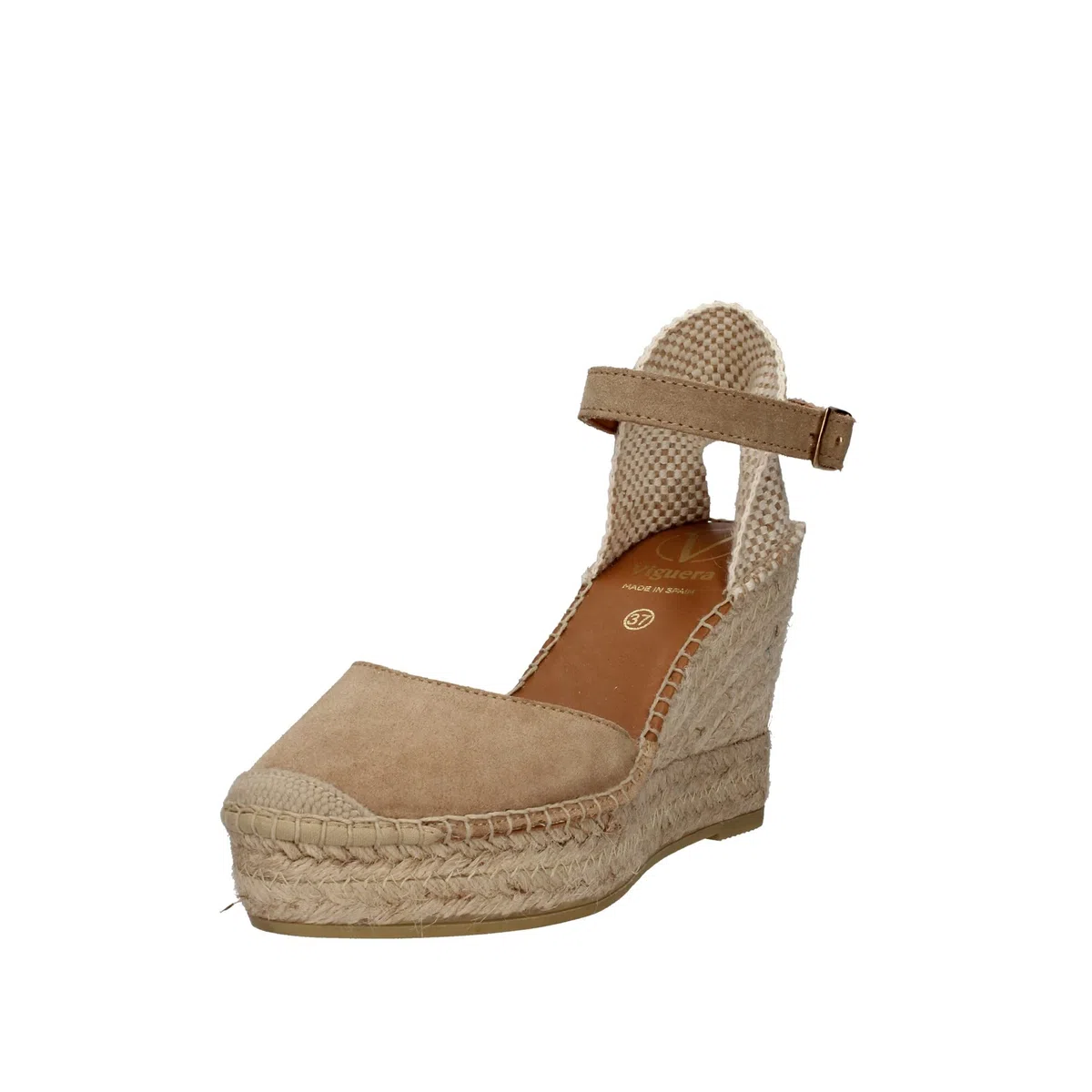 Zapatilla Yute Ante Serraje Beige para: Mujer Color: Beige Talla: 38