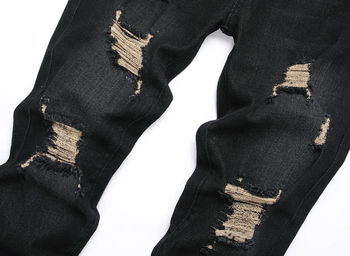 Pantalones vaqueros ajustados para hombre, ajustados, ajustados, ajustados, ajustados, ajustados, de cintura flexible, pantalones vaqueros informales, de diseño ajustado, pantalones vaqueros, E#black