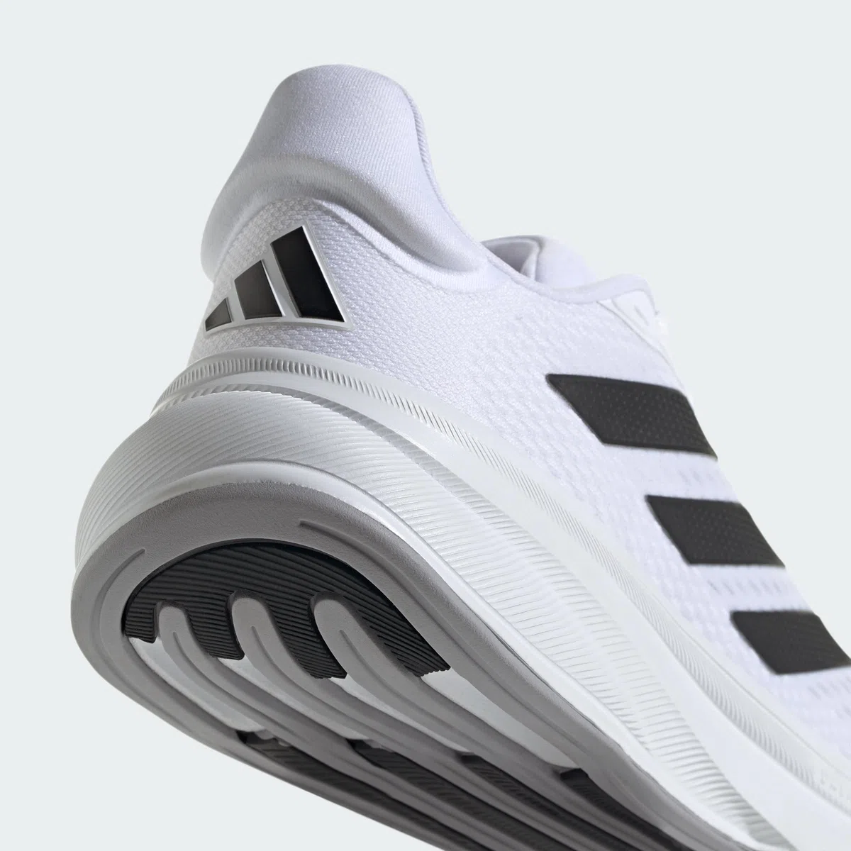 adidas Response Super Shoes, Zapatillas para Correr Hombre, Cloud White Core Black Halo Silver, 45 1/3 EU