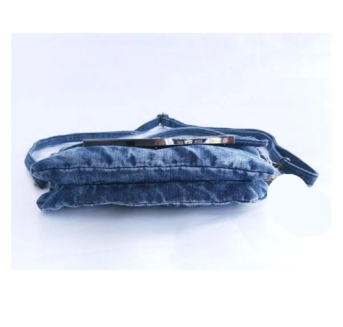 Bolso Vaquero Bolsos de mensajero retro for mujer, bolso hombro pequeño, tela vaquera, mano