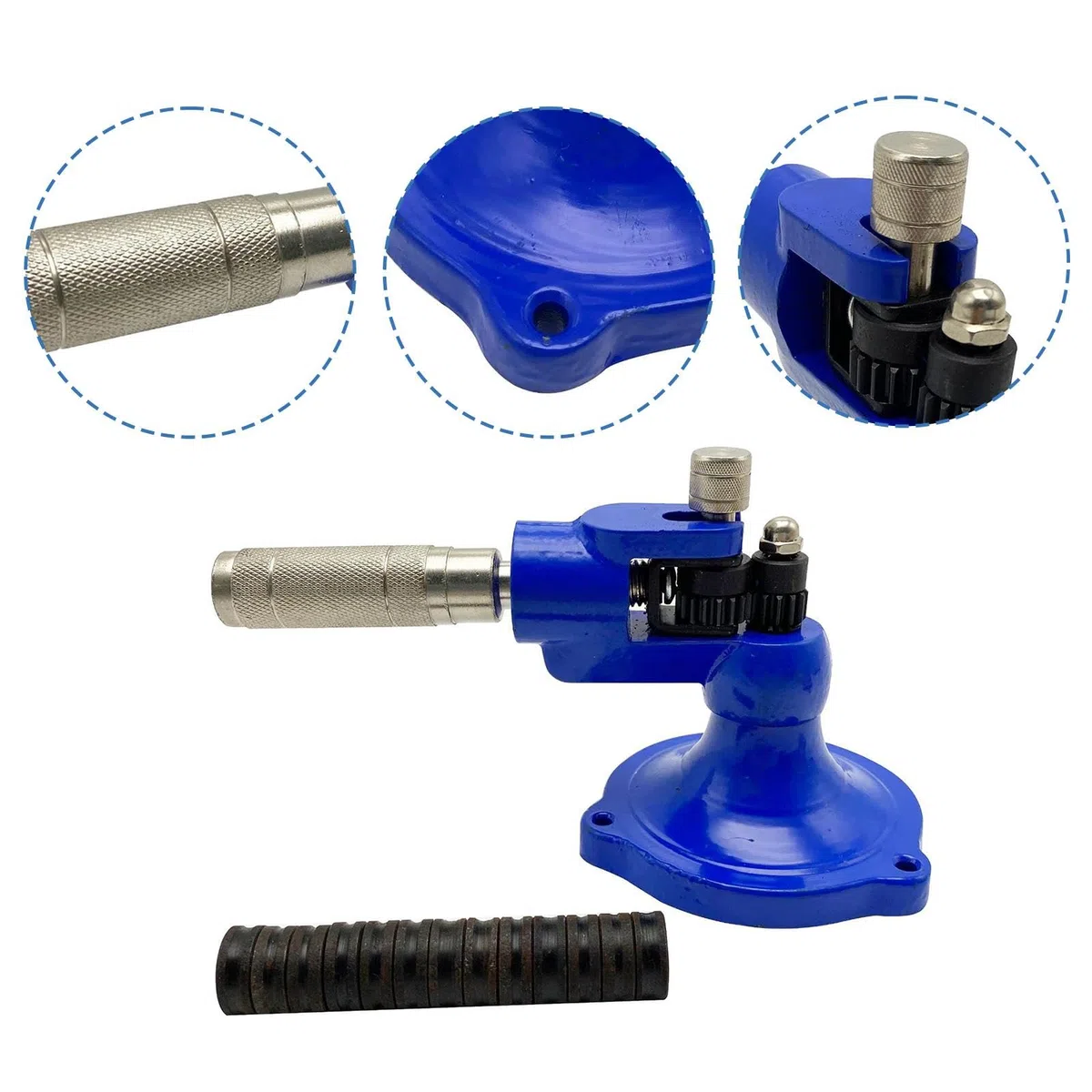 Oshhni Alargador de Anillos, máquina para Estirar y expandir Anillos, ajustador de tamaño de Anillos, Herramienta para fabricación de Joyas