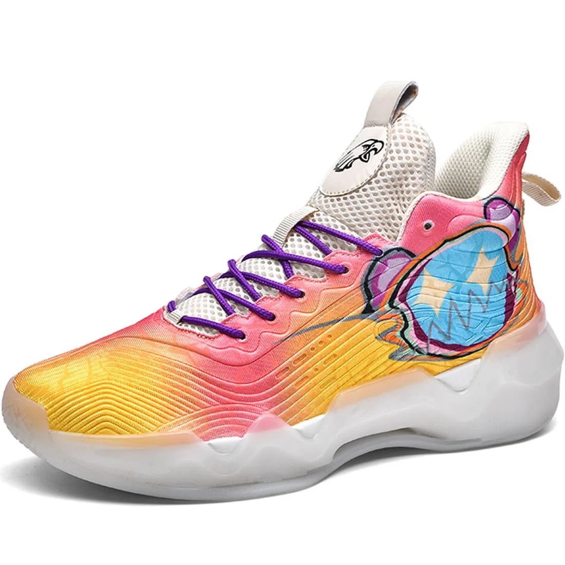 Zapatillas de Baloncesto para Hombre Antideslizantes Zapatos de Baloncesto Aire Libre Deportivas Calzado de Baloncesto Hombre Masculino Zapatillas Gimnasio (SCE-K24, 39EU)